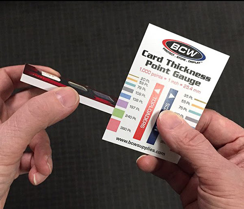 Free gifts with orders $100+. How To Tell How Thick A Card Is And Pick The Right Top Loader