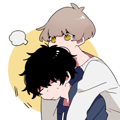 天然 パーマ イラスト