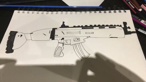 04.01.2020 · fortnite guns drawing easy. Hi Ive Started Drawing Alot Of Fortnite Weapons Scar And Pump What Next Fortnite Battle Royale Armory Amino