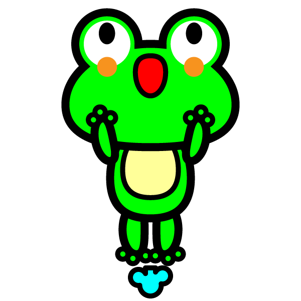 Japan Image カエル イラスト フリー