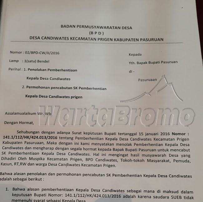 Contoh Surat Permohonan Sk Bupati