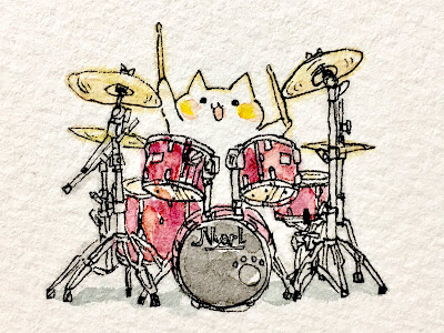 【ベストコレクション】 おしゃれ ドラム イラスト かわいい 229363