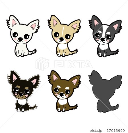 100以上 かわいい チワワ イラスト ゆるい 素晴らしい漫画