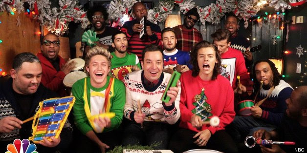 Jimmy Fallon And One Direction Croon With Classroom Instruments