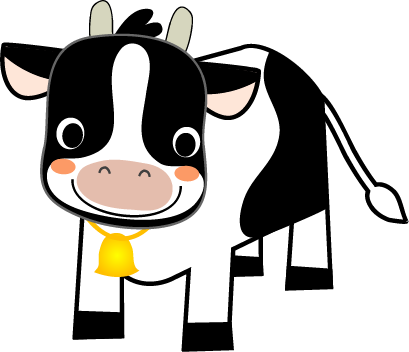 美しい花の画像 トップ100牛の絵 イラスト