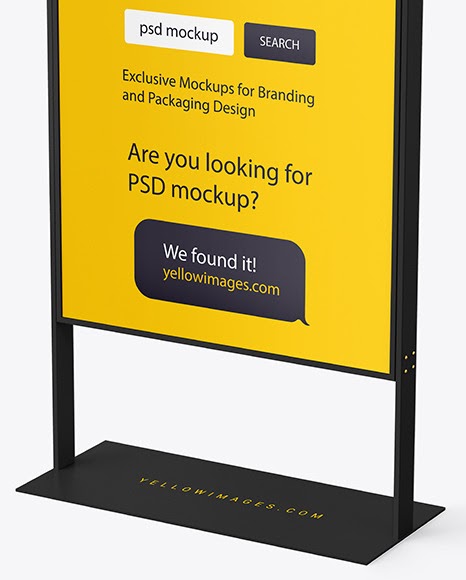 Download Free Powerpoint Mockup Template / Hustle Powerpoint Template In Presentation Templates On Yellow ...