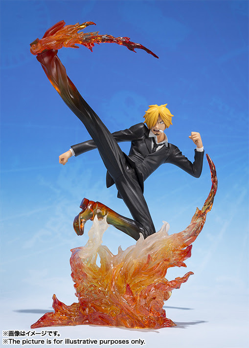 フィギュアーツzero サンジ 悪魔風脚一級挽き肉 ディアブルジャンブ プルミエール アッシ 魂ウェブ