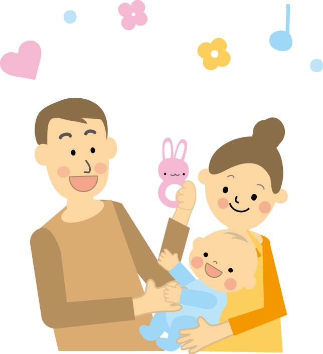 動物の島 綺麗な子育て イラスト 無料