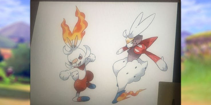 Pokemon Images Pokemon Sword And Shield Shiny Starters And Evolutions