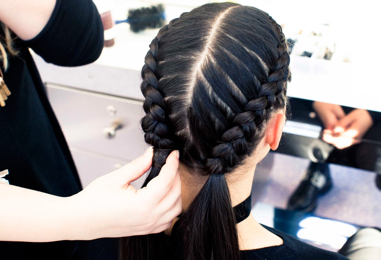 For an intricate, elegant way to arrange your hair, nothing beats a french braid. The Boxer Braid Aka Double French Braid A How To Coveteur