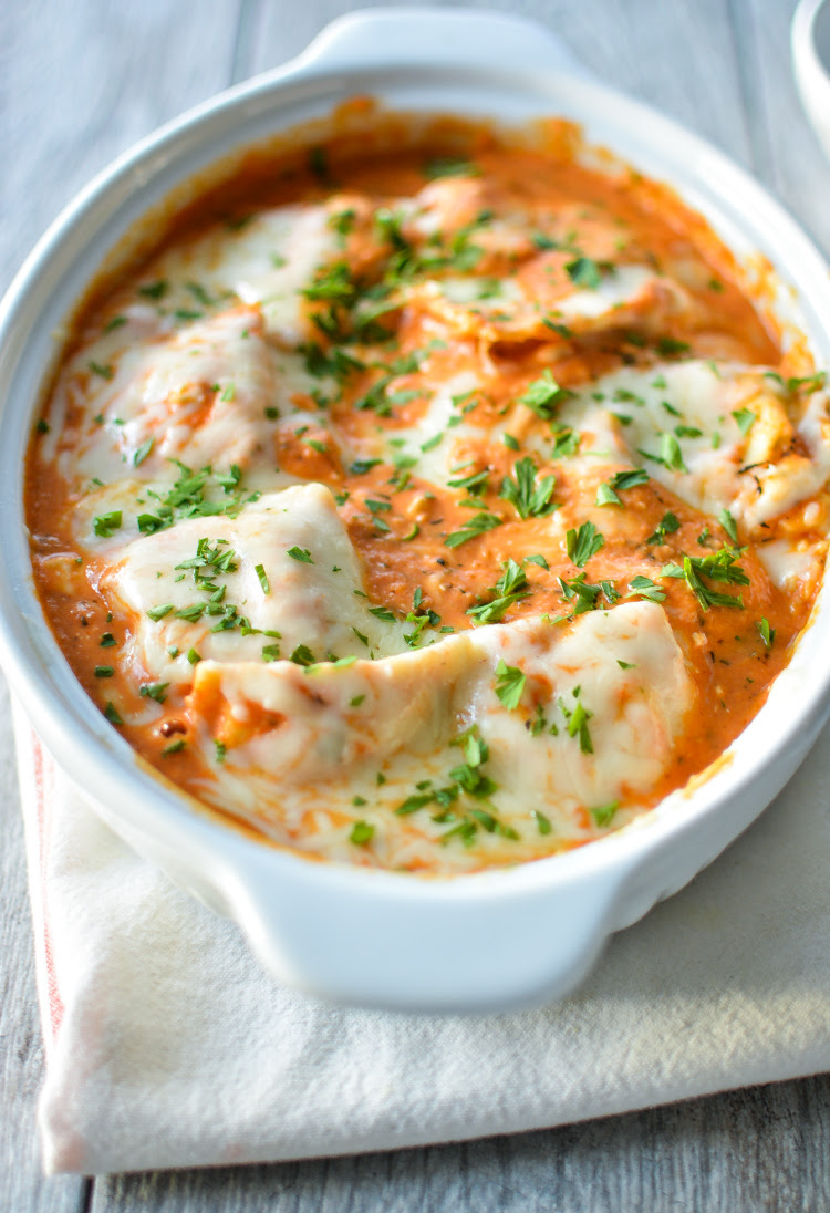 Add ravioli to the hot butter sauce. Baked Ravioli With Vodka Saucecooking And Beer