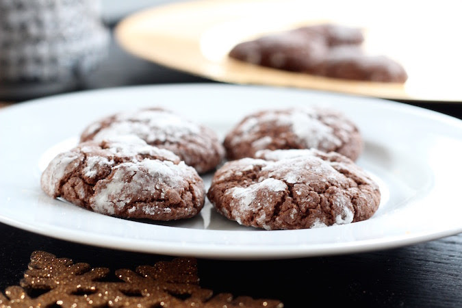 Use a cookie scoop or roll the dough into a small bowl. Chocolate Crinkle Cookies In Good Taste