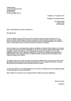 Vous y parlerez plus spécifiquement de vos études et de votre ambition de bonjour cher tous. Exemple Modele De Lettre De Motivation Pharmacien Staffsante