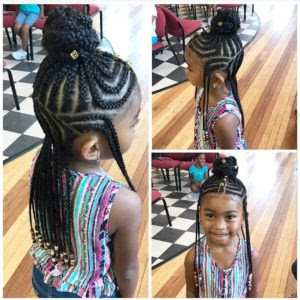 Hair Style For Black Girls Kids