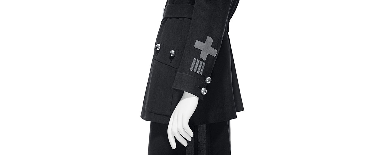 Imagem do uniforme de enfermagem do The Costume Institute.