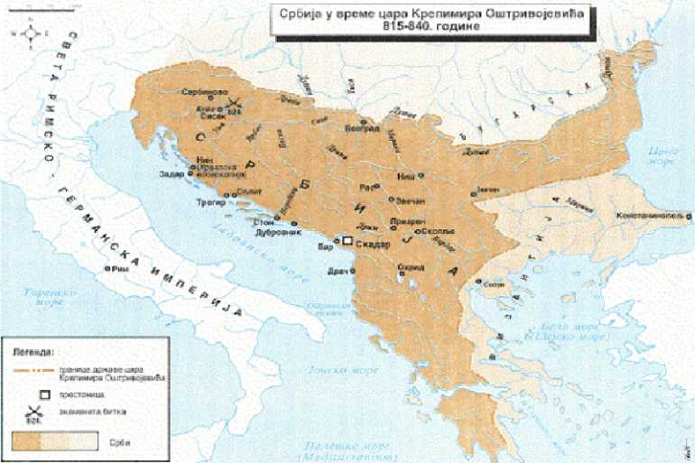 ZAPREPASTILI SVET! NEMCI PRIZNALI: Srbija je osnovana 490. godine sa prstonicom u Skadru, obuhvatala je ceo Balkan a imala je više od 40 kraljeva