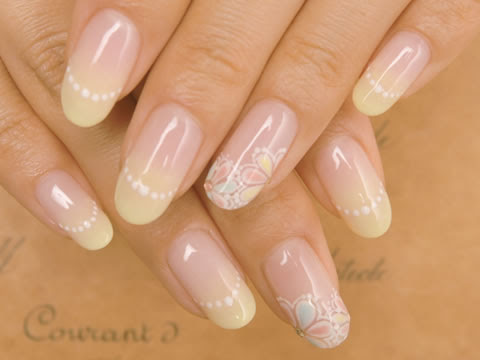 ラブリーネイル 花 シンプル 最高の花の画像
