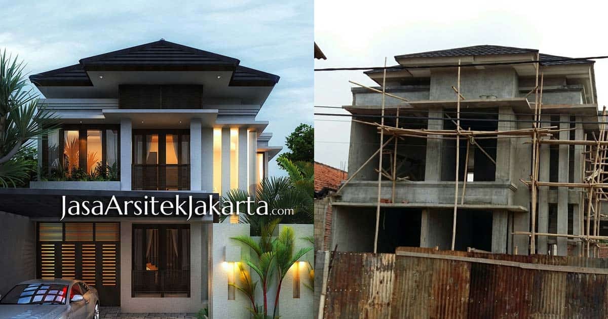 Kumpulan Gambar  Desain Rumah Minimalis Bali Modern  Terbaru 