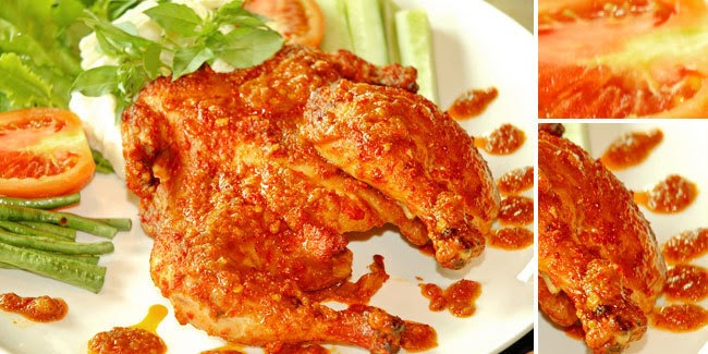 Ayam Bakar Bumbu Rujak  resep resep kuliner