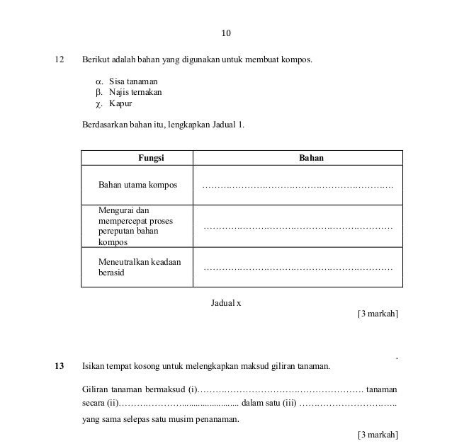 Contoh Soalan Pt3 Khb Pertanian - Kecemasan g