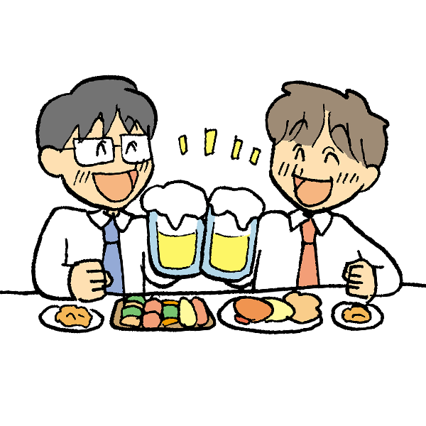 かわいい動物画像 トップ100 かわいい 乾杯 ビール イラスト