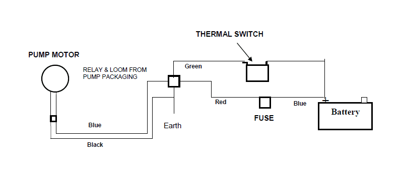 electrical wiring diagram for water pump motor set