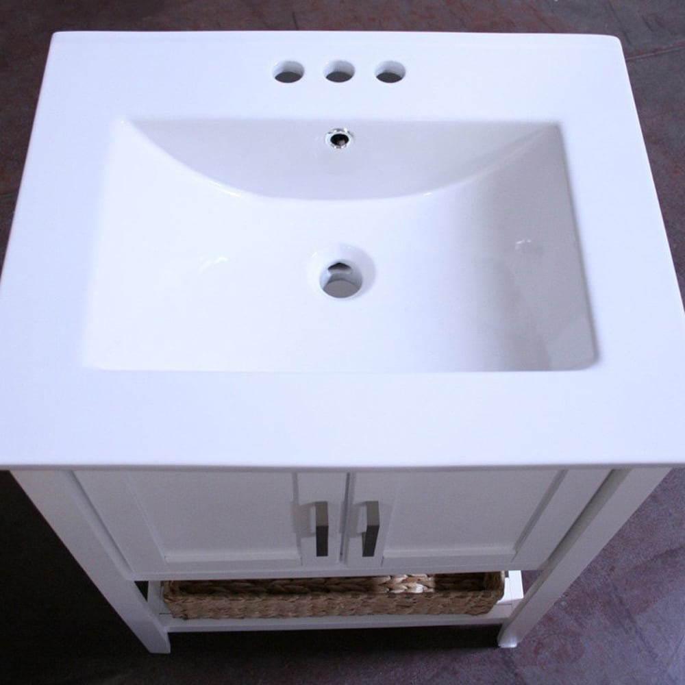Innovation and quality are the two core values being embodied by the company. Legion Furniture White Single Sink Vanity With White Ceramic Top Common 23 In X 19 In In The Bathroom Vanities With Tops Department At Lowes Com
