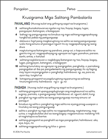 16 uri ng pangungusap worksheets for grade 6 worksheets ng pangungusap