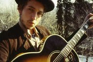 Bob Dylan at a photo session for the “Nashville Skyline” album cover, at Woodstock, N.Y., in 1968.