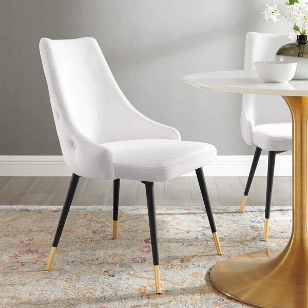 Try dining armchairs with curved shapes, scrolled details, and classic straight arms, then complete the set with matching side chairs. 51 Upholstered Dining Chairs For A Satisfying And Stylish Seating Experience