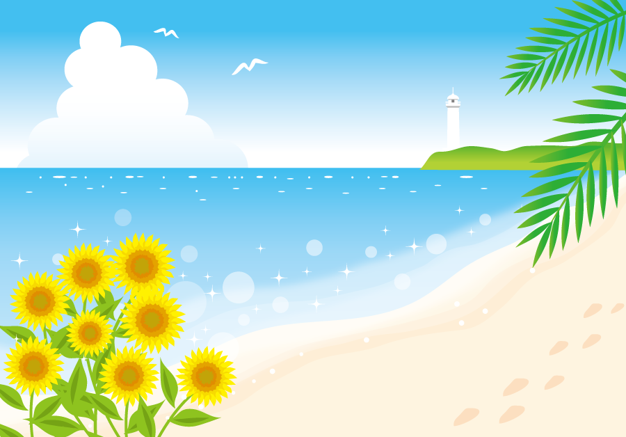 ベストセレクション 夏 風景 イラスト 写真素材 フォトライブラリー