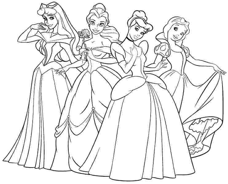 Download Princess Coloring Pages Pdf Coloring And Drawing