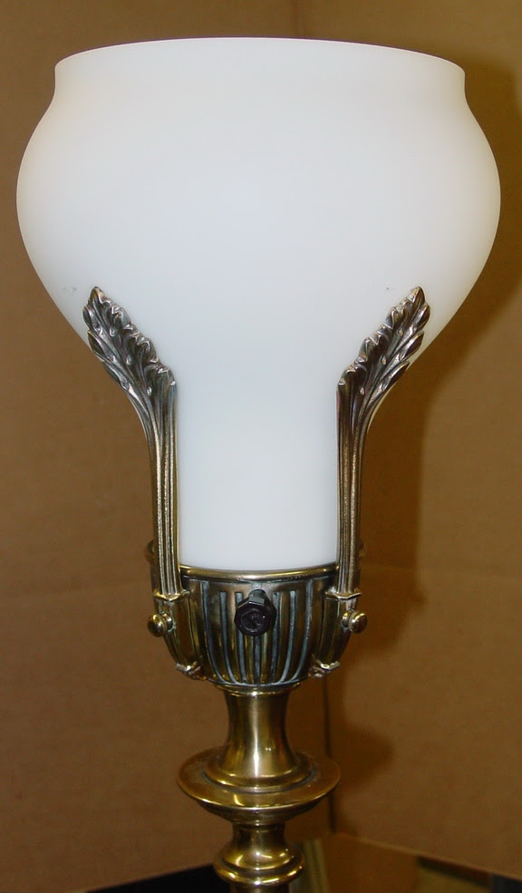 The most important dimension to consider when measuring for a replacement chimney is the base diameter. Stiffel Torchiere Lamp Replacement Glass