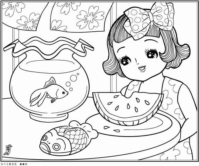 塗り絵 夏 無料 塗り絵 花 無料