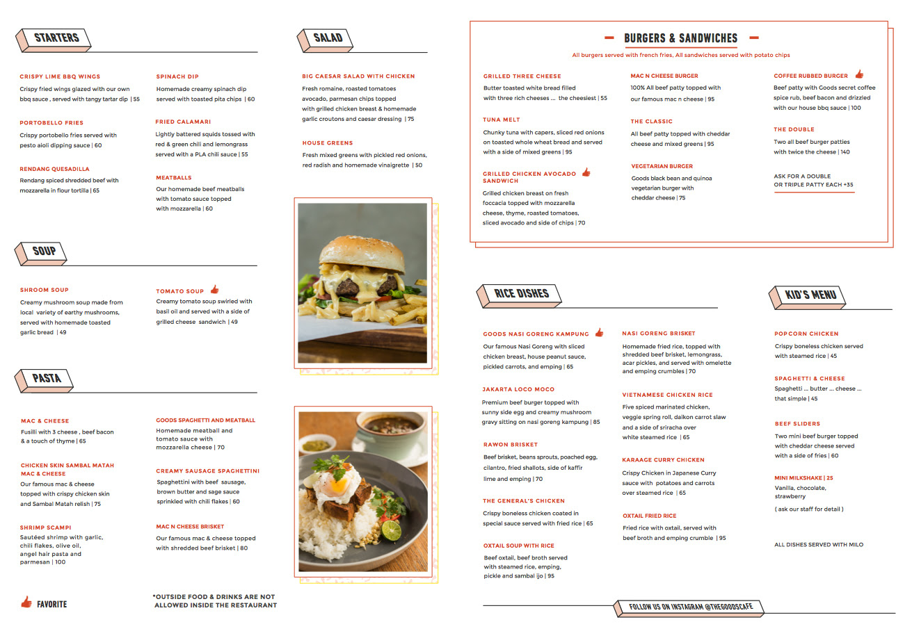 A curated compilation of the best music from the hit podcast crimetown, featuring original music from edwin, bienart, and jon ivans. The Goods Cafe Menu Menu For The Goods Cafe Kemang Jakarta Qraved Indonesia
