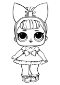 Dus kom af en toe eens terug op deze pagina, om nieuwe kleurplaten die je online kan kleuren te ontdekken. L O L Surprise Dolls Coloring Pages Free Coloring Pages