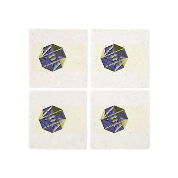 Crystal Key Tile Coaster