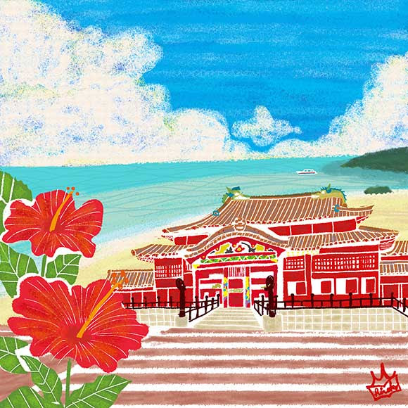 ベスト沖縄 海 イラスト 無料イラスト集