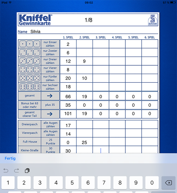 Kniffelblätter Zum Ausdrucken Pdf : Kniffel Vorlage ...