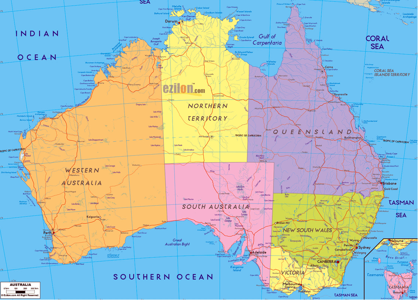Online maps bolt integration kit: Large Detailed Administrative Map Of Australia Australia Large Detailed Administrative Map Vidiani Com Maps Of All Countries In One Place