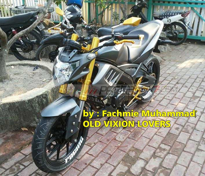 Modifikasi Old Vixion Jadi Z250 - Gambar V