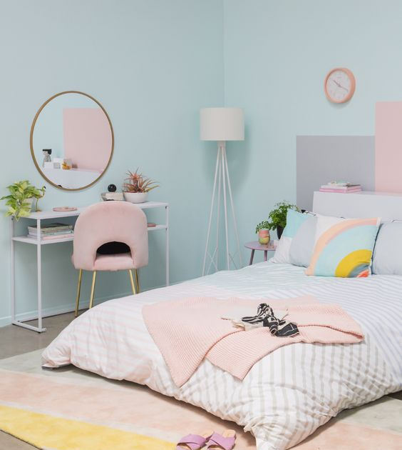 Get Desain Kamar  Tidur Minimalis Warna  Pastel  Background