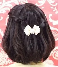 髪型 心に強く訴えるショート ヘア アレンジ 卒業 式 髪型 小学生
