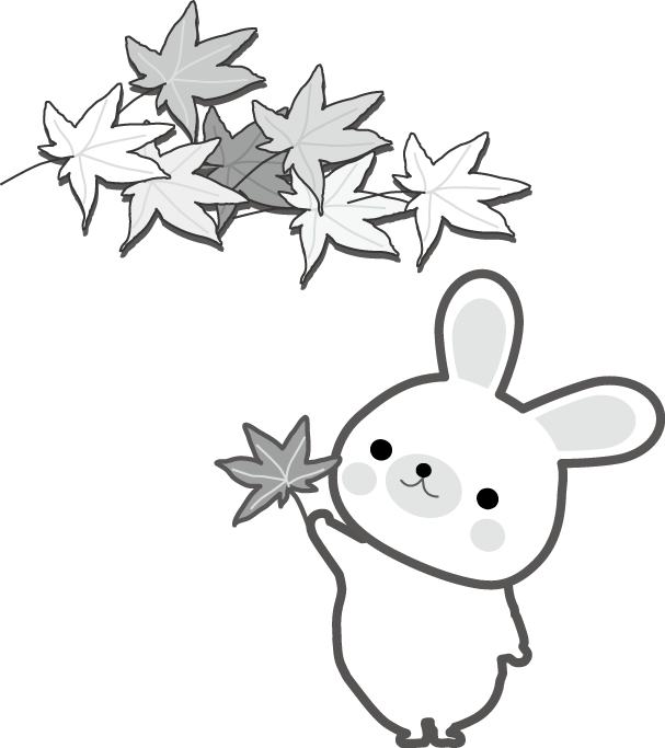新着秋 イラスト 白黒 フリー アニメ画像