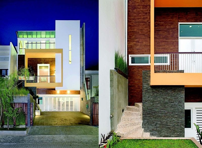 Desain Rumah Dengan Tanah Berundak Undak