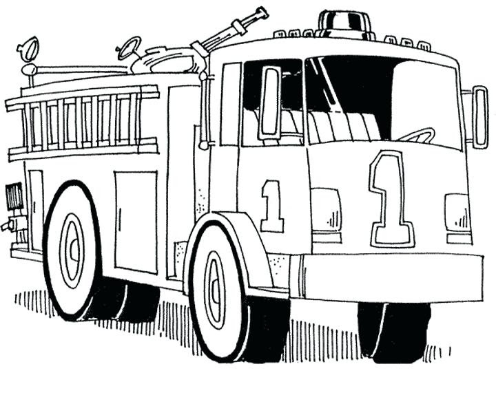 Ford pickup truck coloring page. Free Fire Truck Coloring Pages Printable At Getdrawings Free Download