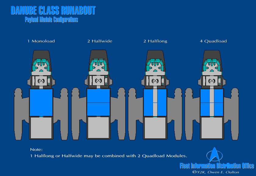 Here are some images of amt's 1/72 scale danube class runabout in vulcan markings. Danube Class Runabout Deckplans