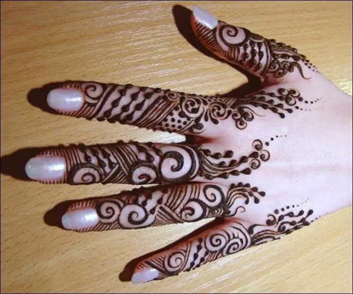 Gambar Henna Simple Dan Mudah Gambar Kelabu