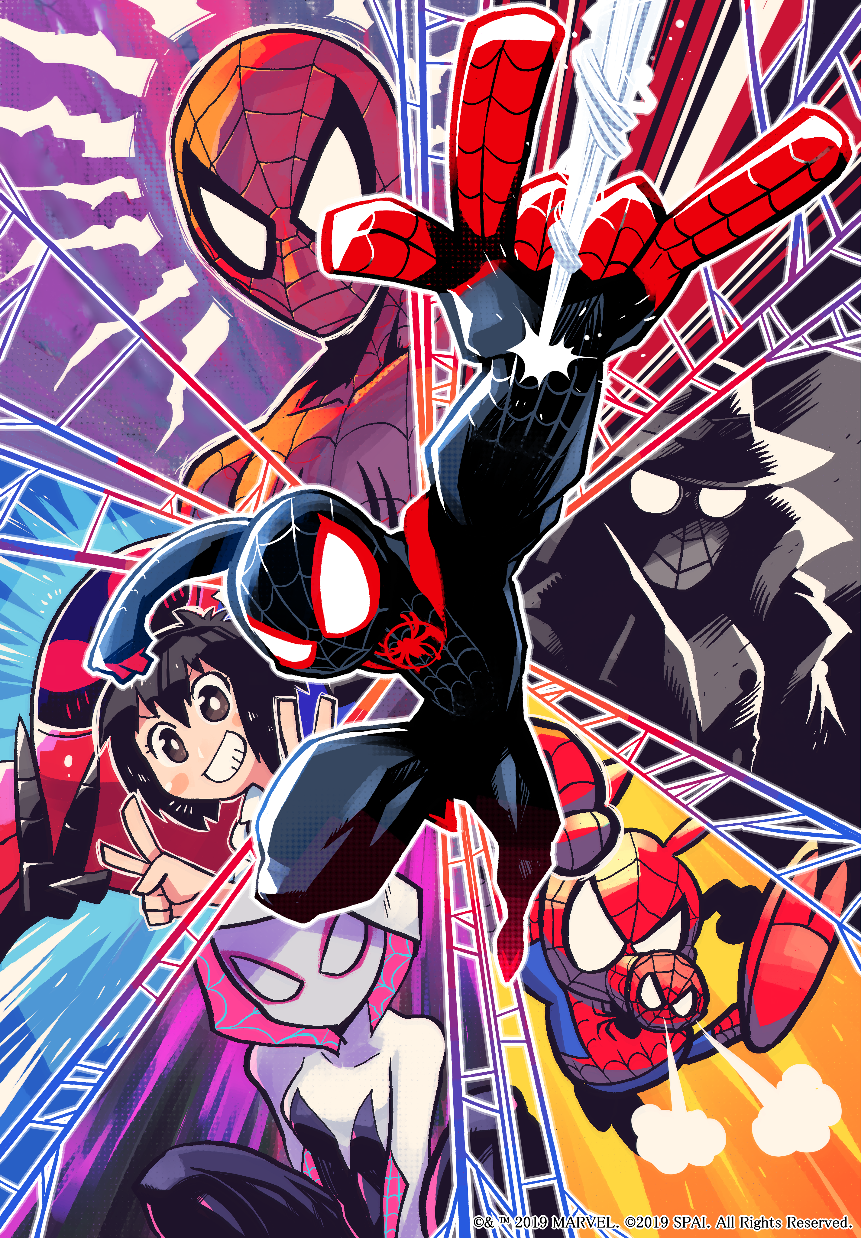 スパイダーマン スパイダーバース 壁紙 Udin