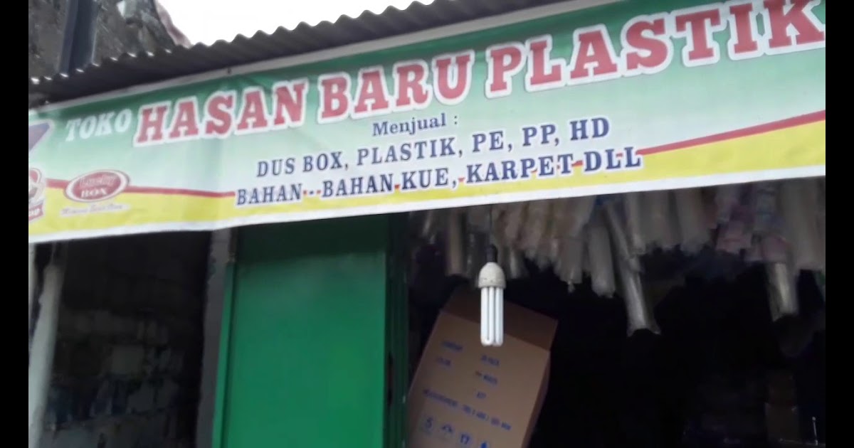 Contoh Banner Toko Plastik - gambar spanduk